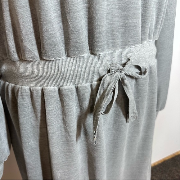 Calvin Klein Women's Tie Waist Velour Dress Sz L - Picture 6 of 10